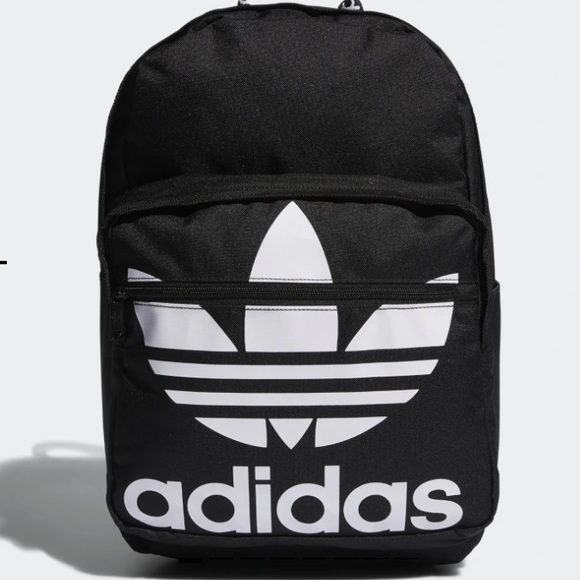 adidas Handbags - 🆕 adidas Trefoil Pocket Backpack • Black / White